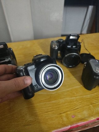 Lote 4 Cámaras Fotos Kodak, Medion, Nikon