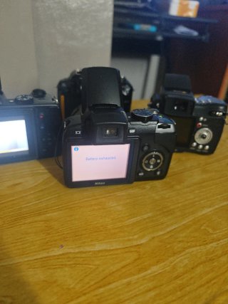 Lote 4 Cámaras Fotos Kodak, Medion, Nikon
