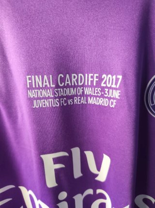Camiseta Real Madrid Morada 16/17
