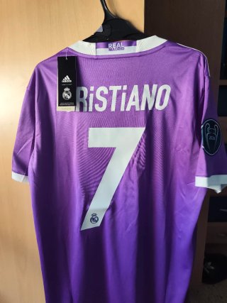 Camiseta Real Madrid Morada 16/17