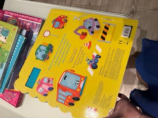 Libro de vehículos para niños, con sonido