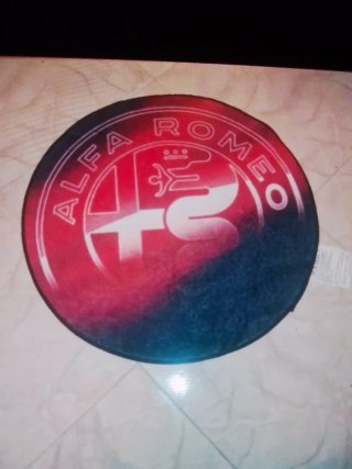 Tappeto Alfa Romeo 60x60cm
