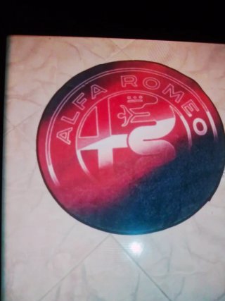 Tappeto Alfa Romeo 60x60cm