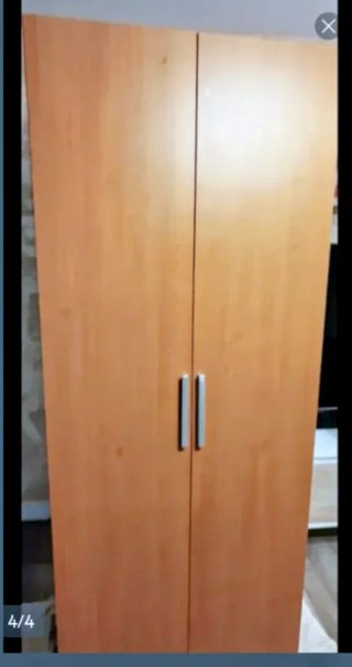 Armario de madera, dos cuerpos