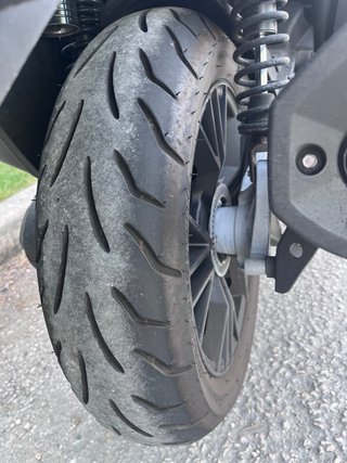 Wottan 300 Maxi Scooter Negra/Gris
