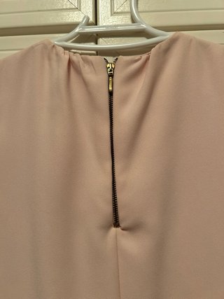 Vestido Zara Básico Rosa palo