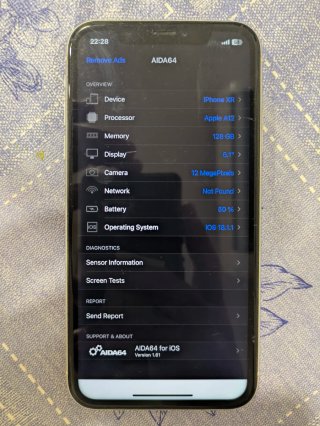iPhone XR bianco da riparare o per parti