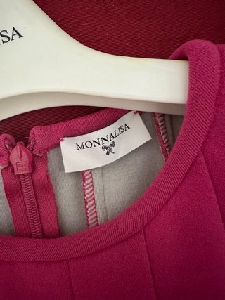 Vestito Monnalisa bambina fucsia