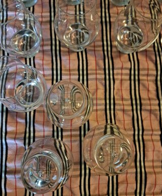 12 Bicchieri da whisky in vetro