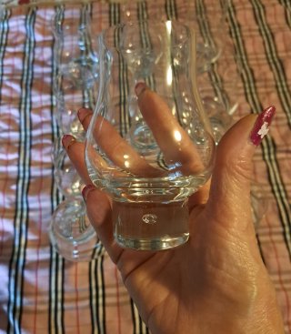 12 Bicchieri da whisky in vetro