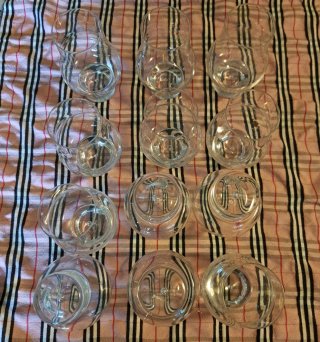 12 Bicchieri da whisky in vetro