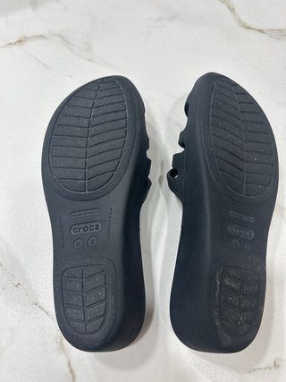 Sandalias Crocs Negras Mujer