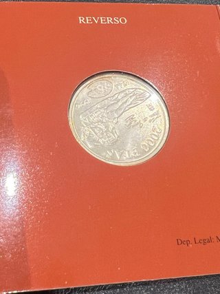 Estuche moneda 2000 ptas Goya 1996