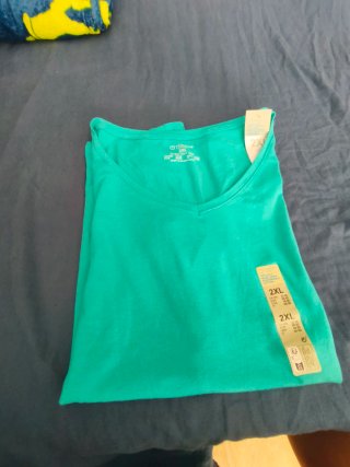 Camiseta Primark Mujer Talla XXL Verde