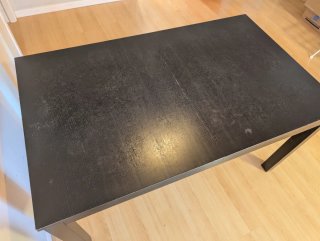 Mesa de Salón Extensible Negra