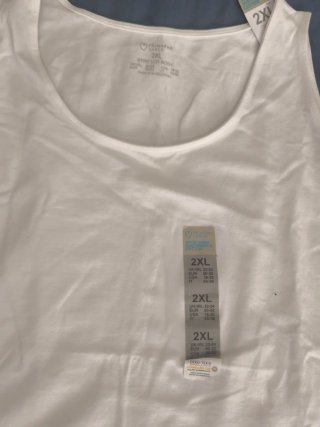 Body Mujer Talla XXL Blanco