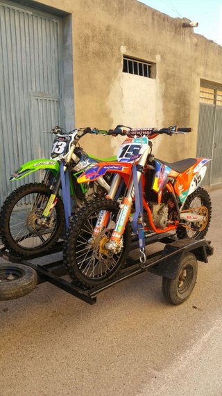 Remolque para 3 motos