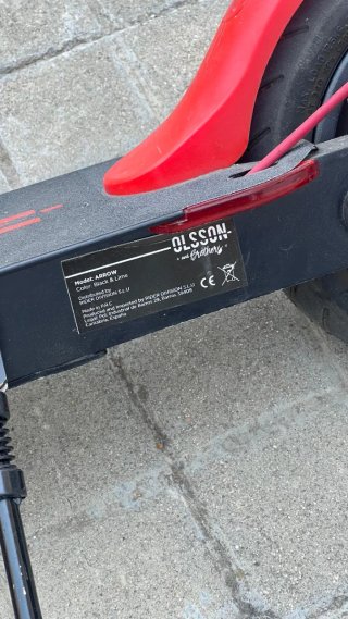 Patinete Eléctrico Olsson Fresh Wild Red