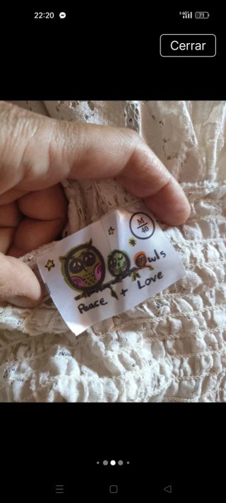 Vestido túnica boho de Peace & Love