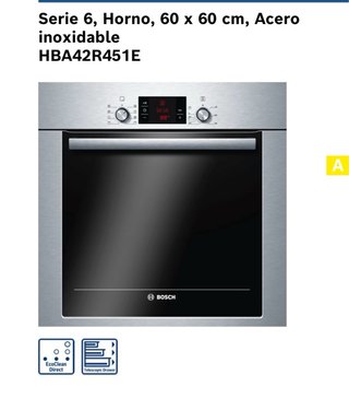 Horno Bosch 60cm