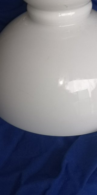 Vetro opalino per lampada