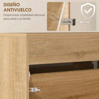 Zapatero con espejos 3 niveles