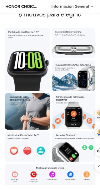 Honor Watch 2 Pro Blanco Precintado