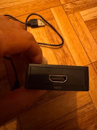 Adaptador Mini HDMI a AV RCA