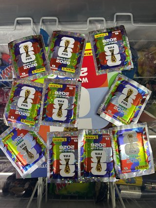 Lote 10 sobres Panini FIFA World Cup 2026