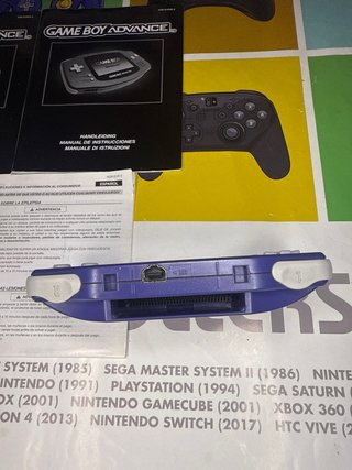 Nintendo Game Boy Advance Morado con Caja