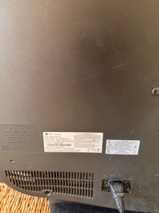 Televisor LG 32 Negro