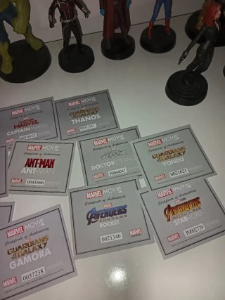 Figuras Marvel superheroes