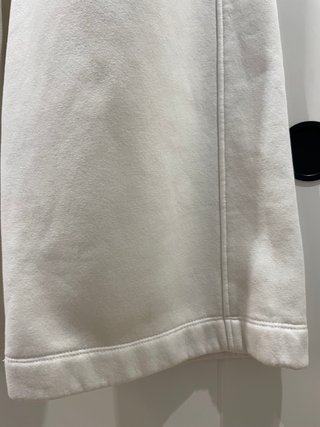 Pantalón ancho algodón ZARA blanco