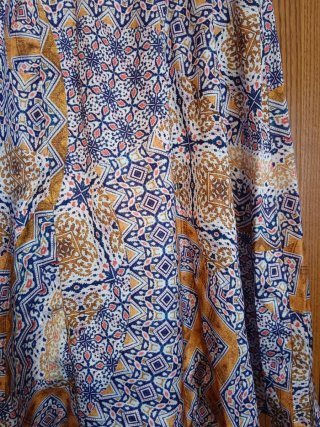 Vestido estampado multicolor