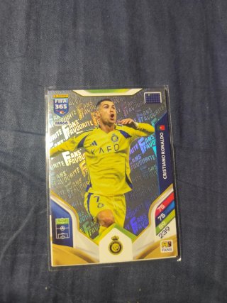 Cromo Cristiano Ronaldo FIFA 365 Panini