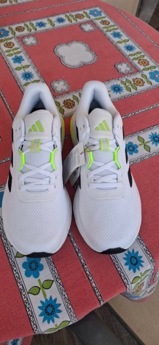 Zapatillas Adidas Galaxy 7 M Blancas/Amarillas