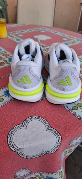Zapatillas Adidas Galaxy 7 M Blancas/Amarillas