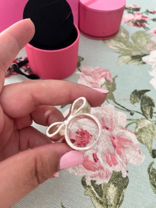 Anillo Tous Plata Lazo, talla 17