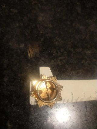 Medalla Protectorado Plata Insignia Ojal