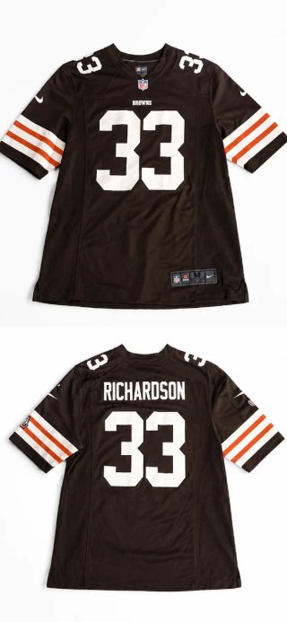 Camiseta NFL Nike Cleveland Browns #33 M