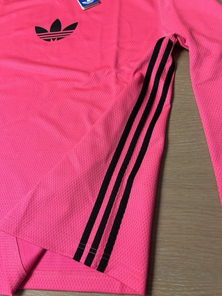 Adidas Originals Maglia Manica Lunga Rosa