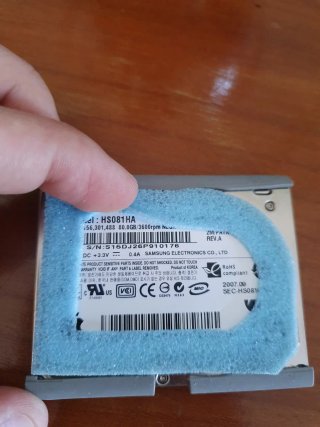 Disco Duro iPod Classic 80GB Toshiba