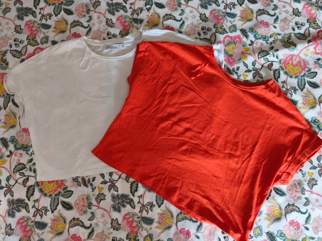 Lote 2 Camisetas Mujer Talla L y M