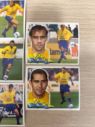 Lote 18 cromos Las Palmas Liga 00/01