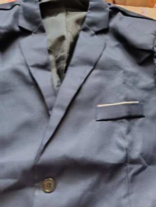 Traje de chaqueta azul