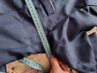 Traje de chaqueta azul