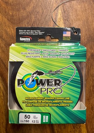 2x Línea de Pesca PowerPro Trenzada (50/65 Lb)
