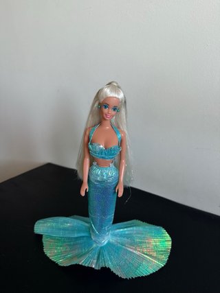 Barbie Sirena Blu Luminosa Anni '90