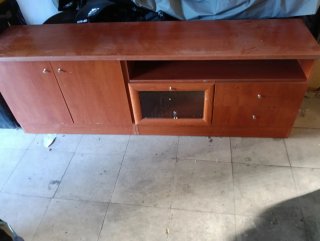 Mueble de salón y dormitorio madera