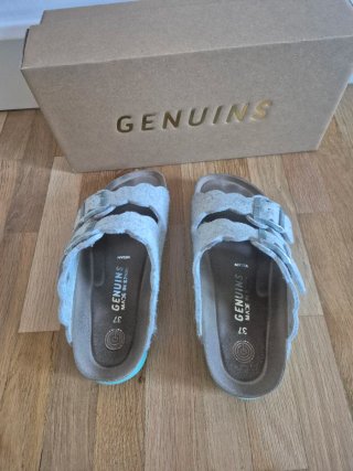 Genuins Sandalias Grises Talla 37